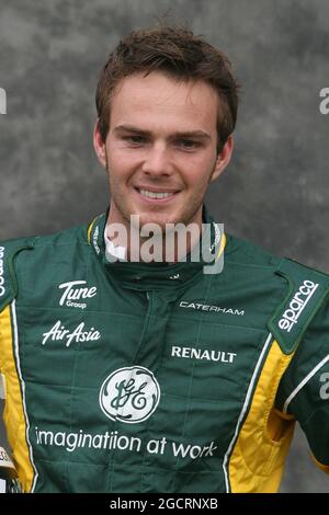 Giedo van der Garde (NDL) Caterham CT01. Gran Premio d'Australia, giovedì 15 marzo 2012. Albert Park, Melbourne, Australia. Foto Stock