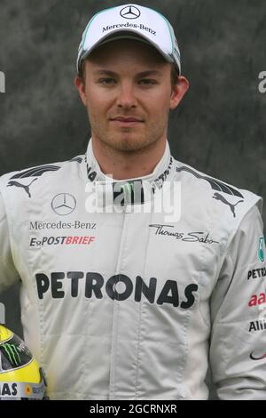 Nico Rosberg (GER) Mercedes GP. Gran Premio d'Australia, giovedì 15 marzo 2012. Albert Park, Melbourne, Australia. Foto Stock