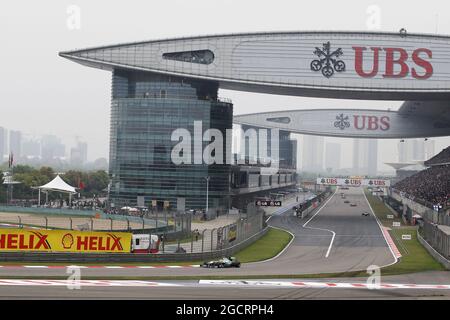 Vincitore della gara Nico Rosberg (GER) Mercedes AMG F1 W03. Gran Premio di Cina, domenica 15 aprile 2012. Shanghai, Cina. Foto Stock