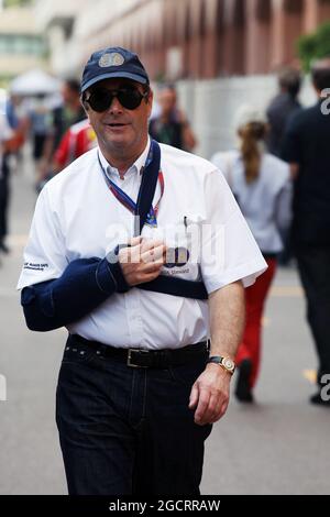 Nigel Mansell (GBR) FIA Steward. Gran Premio di Monaco, domenica 27 maggio 2012. Monte Carlo, Monaco. Foto Stock