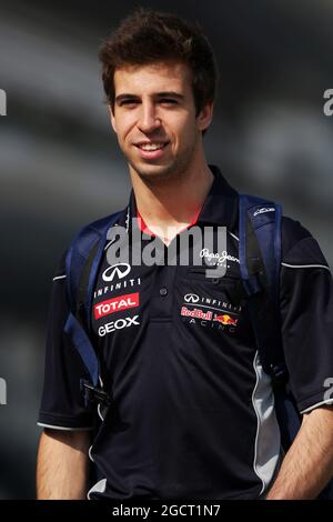 Antonio Felix da Costa (por) Red Bull Racing Reserve driver. Gran Premio di Cina, venerdì 12 aprile 2013. Shanghai, Cina. Foto Stock