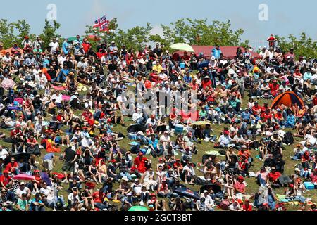 Ventilatori. Gran Premio di Spagna, domenica 12 maggio 2013. Barcellona, Spagna. Foto Stock