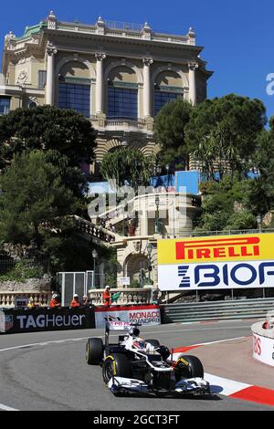 Pastore Maldonado (VEN) Williams FW35. Gran Premio di Monaco, giovedì 23 maggio 2013. Monte Carlo, Monaco. Foto Stock