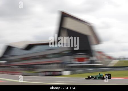 Giedo van der Garde (NLD) Caterham CT03. Gran Premio di Gran Bretagna, sabato 29 giugno 2013. Silverstone, Inghilterra. Foto Stock