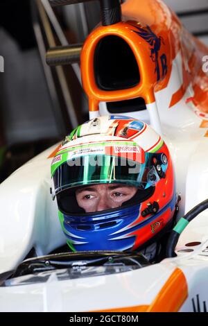 Paul di resta (GBR) Sahara Force India VJM06. Gran Premio d'Italia, sabato 7 settembre 2013. Monza Italia. Foto Stock