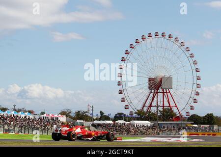 Felipe massa (BRA) Ferrari F138. Gran Premio del Giappone, venerdì 11 ottobre 2013. Suzuka, Giappone. Foto Stock