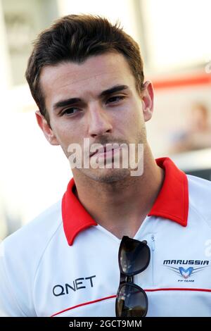 Jules Bianchi (fra) Marussia F1 Team. Gran Premio del Giappone, venerdì 11 ottobre 2013. Suzuka, Giappone. Foto Stock