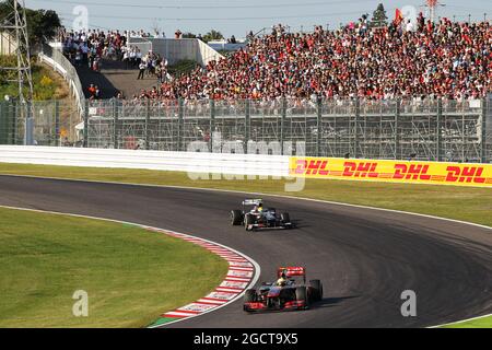 Sergio Perez (MEX) McLaren MP4-28. Gran Premio del Giappone, domenica 13 ottobre 2013. Suzuka, Giappone. Foto Stock