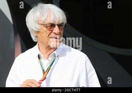 Bernie Ecclestone (GBR). Gran Premio di Spagna, sabato 10 maggio 2014. Barcellona, Spagna. Foto Stock