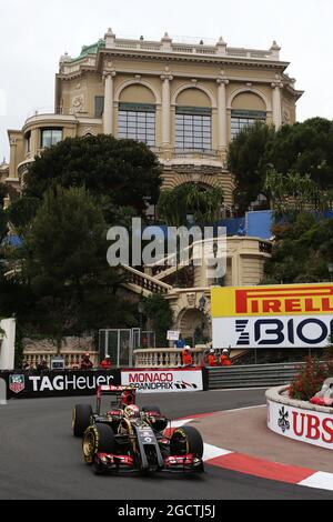 Pastore Maldonado (VEN) Lotus F1 E21. Gran Premio di Monaco, giovedì 22 maggio 2014. Monte Carlo, Monaco. Foto Stock