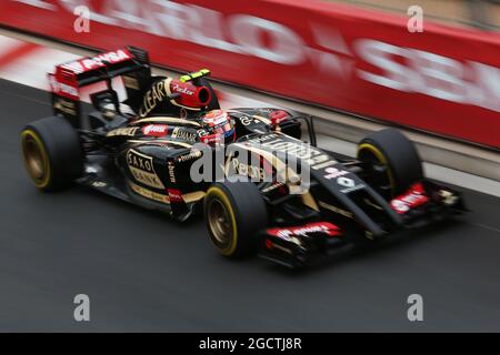 Pastore Maldonado (VEN) Lotus F1 E21. Gran Premio di Monaco, giovedì 22 maggio 2014. Monte Carlo, Monaco. Foto Stock