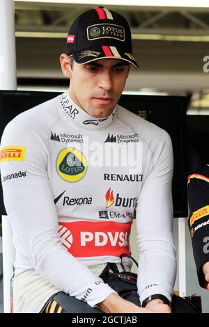 Pastore Maldonado (VEN) Lotus F1 Team. Gran Premio di Monaco, giovedì 22 maggio 2014. Monte Carlo, Monaco. Foto Stock