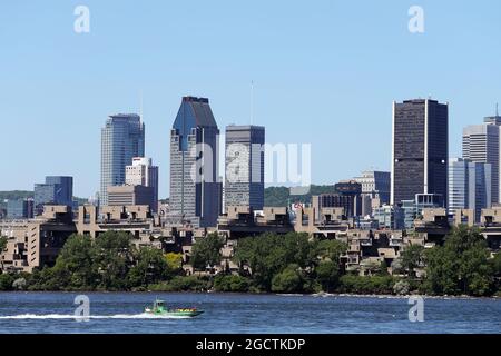 Panoramica Montreal. Gran Premio del Canada, sabato 7 giugno 2014. Montreal, Canada. Foto Stock