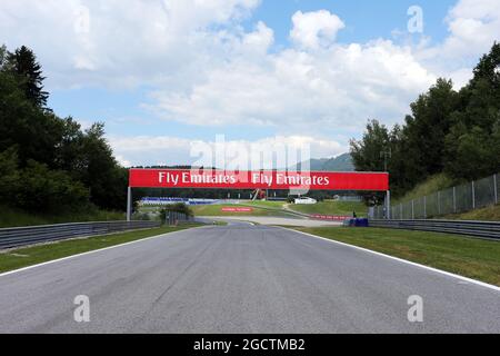 Dettaglio del circuito. Gran Premio d'Austria, giovedì 19 giugno 2014. Spielberg, Austria. Foto Stock