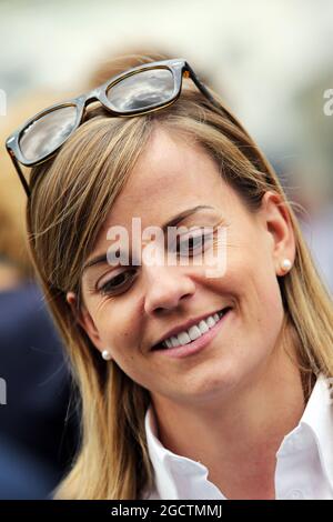 Driver di sviluppo Williams Susie Wolff (GBR). Gran Premio d'Austria, sabato 21 giugno 2014. Spielberg, Austria. Foto Stock