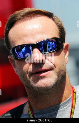 Rubens Barrichello (BRA). Gran Premio di Germania, sabato 19 luglio 2014. Hockenheim, Germania. Foto Stock