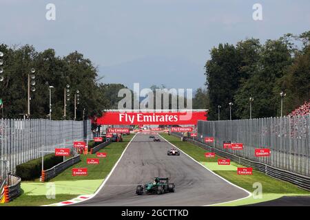 Kamui Kobayashi (JPN) Caterham CT05. Gran Premio d'Italia, domenica 7 settembre 2014. Monza Italia. Foto Stock