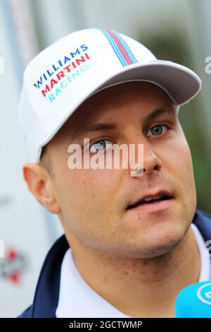 Valtteri Bottas (fin) Williams. Gran Premio del Giappone, giovedì 2 ottobre 2014. Suzuka, Giappone. Foto Stock