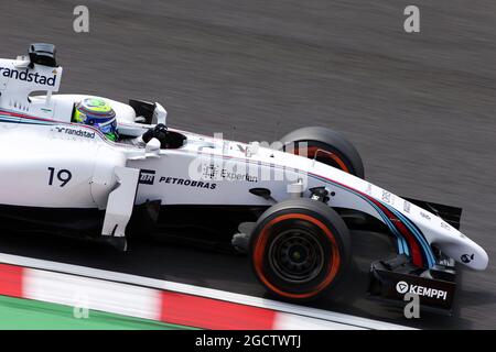 Felipe massa (BRA) Williams FW36. Gran Premio del Giappone, venerdì 3 ottobre 2014. Suzuka, Giappone. Foto Stock