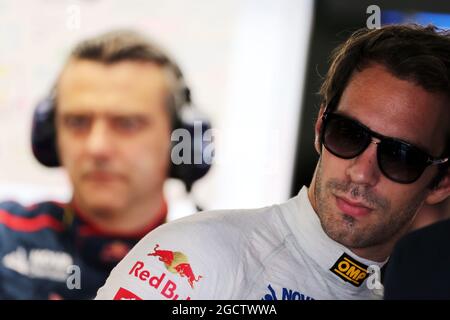 Jean-Eric Vergne (fra) Scuderia Toro Rosso. Gran Premio del Giappone, venerdì 3 ottobre 2014. Suzuka, Giappone. Foto Stock