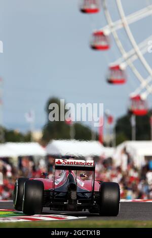 Fernando Alonso (ESP) Ferrari F14-T. Gran Premio del Giappone, sabato 4 ottobre 2014. Suzuka, Giappone. Foto Stock