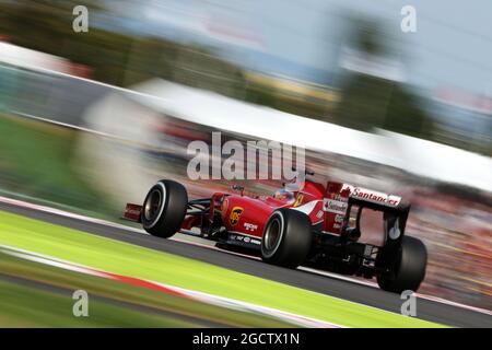 Fernando Alonso (ESP) Ferrari F14-T. Gran Premio del Giappone, sabato 4 ottobre 2014. Suzuka, Giappone. Foto Stock