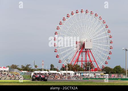 Fernando Alonso (ESP) Ferrari F14-T. Gran Premio del Giappone, sabato 4 ottobre 2014. Suzuka, Giappone. Foto Stock