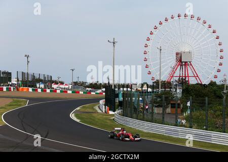 Fernando Alonso (ESP) Ferrari F14-T. Gran Premio del Giappone, sabato 4 ottobre 2014. Suzuka, Giappone. Foto Stock