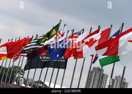 Allarmi. Gran Premio del Brasile, domenica 9 novembre 2014. San Paolo, Brasile. Foto Stock