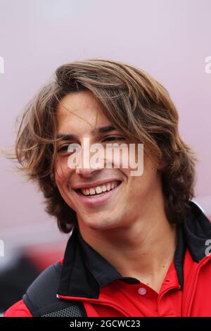 Roberto Merhi (ESP) Manor Marussia F1 Team. Gran Premio di Ungheria, domenica 26 luglio 2015. Budapest, Ungheria. Foto Stock