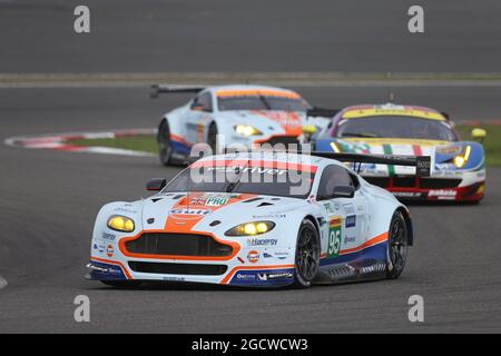 95 Aston Martin Vantage V8. Campionato Mondiale FIA Endurance, turno 4, sabato 29 agosto 2015. Nurburgring, Germania. Foto Stock