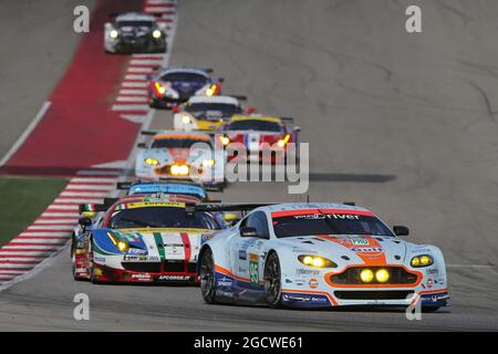 95 Aston Martin Vantage V8. FIA World Endurance Championship, Rd 5, 6 ore di circuito delle Americhe. Sabato 19 settembre 2015. Austin, Texas, Stati Uniti. Foto Stock