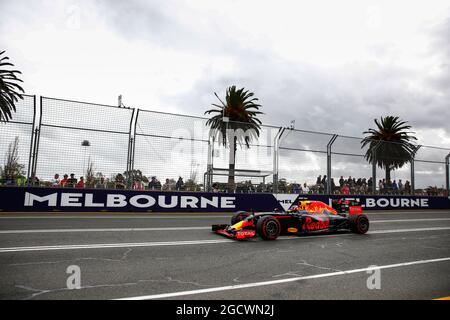 Daniil Kvyat (RUS) Red Bull Racing RB12.March 2016 // 2016 Formula uno, Gran premio d'Australia, Melbourne, Victoria. Gran Premio d'Australia, sabato 19 marzo 2016. Albert Park, Melbourne, Australia. Foto Stock