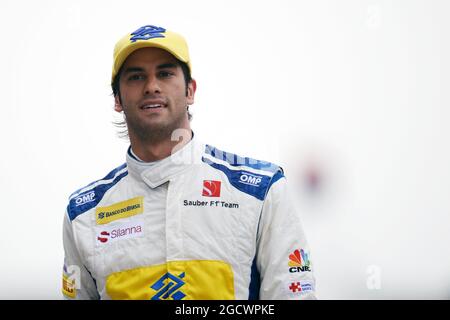 Felipe Nasr (BRA) Sauber F1 Team. Gran Premio di Cina, sabato 16 aprile 2016. Shanghai, Cina. Foto Stock