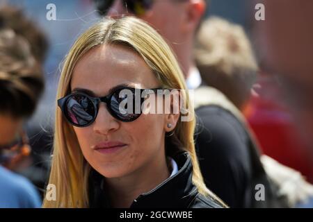 Carmen Jorda (ESP) Renault Sport F1 Team Development driver. Gran Premio di Monaco, venerdì 27 maggio 2016. Monte Carlo, Monaco. Foto Stock