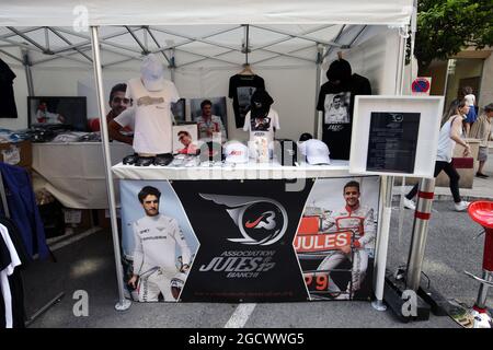 Articoli di Jules Bianchi. Gran Premio di Monaco, sabato 28 maggio 2016. Monte Carlo, Monaco. Foto Stock
