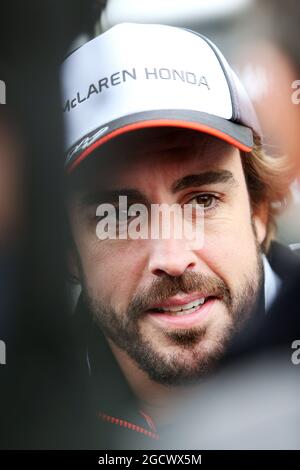 Fernando Alonso (ESP) McLaren. Gran Premio del Canada, giovedì 9 giugno 2016. Montreal, Canada. Foto Stock