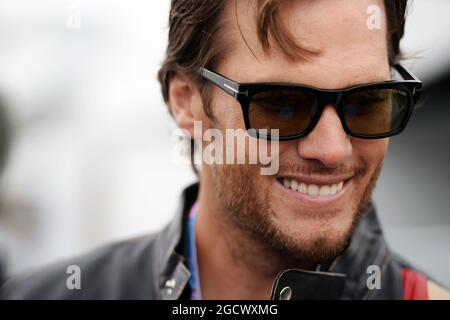 Tom Brady (Stati Uniti) New England Patriots Quarterback. Gran Premio del Canada, domenica 12 giugno 2016. Montreal, Canada. Foto Stock