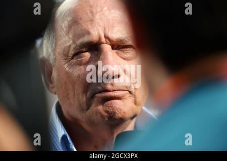 Ron Dennis (GBR) McLaren Presidente Esecutivo. Gran Premio d'Italia, sabato 3 settembre 2016. Monza Italia. Foto Stock