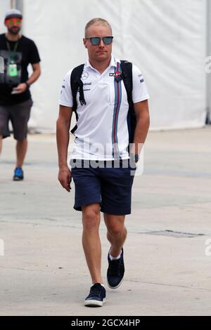 Valtteri Bottas (fin) Williams. Gran Premio della Malesia, giovedì 29 settembre 2016. Sepang, Kuala Lumpur, Malesia. Foto Stock