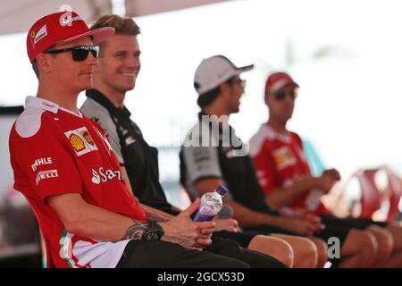 Kimi Raikkonen (fin) Ferrari. Gran Premio della Malesia, sabato 1 ottobre 2016. Sepang, Kuala Lumpur, Malesia. Foto Stock