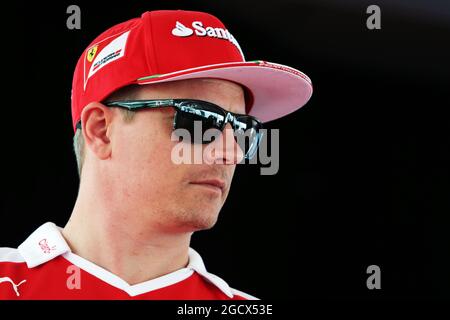 Kimi Raikkonen (fin) Ferrari. Gran Premio della Malesia, sabato 1 ottobre 2016. Sepang, Kuala Lumpur, Malesia. Foto Stock