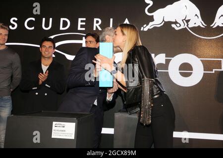 Carmen Jorda (ESP) Renault Sport F1 Team Development driver ad un evento Inter. Gran Premio del Messico, mercoledì 26 ottobre 2016. Città del Messico, Messico. Foto Stock