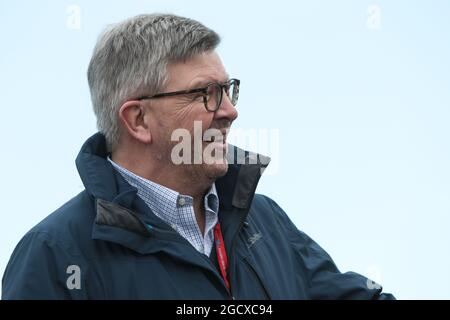 Ross Brawn (GBR) Amministratore Delegato, Motor Sports. Test di Formula uno, giorno 3, mercoledì 1 marzo 2017. Barcellona, Spagna. Foto Stock