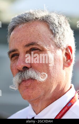 Chase Carey (USA) Presidente del Gruppo Formula uno. Gran Premio d'Australia, giovedì 23 marzo 2017. Albert Park, Melbourne, Australia. Foto Stock