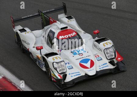 Mathias Biche (sui) / David Heinemeier-Hansson (DEN) 13 Vaillante Rebellion, Oreca 07 - Gibson. Campionato Mondiale di Endurance FIA, Test ufficiali 'Prologue', venerdì 31 marzo - domenica 2 aprile 2017. Monza, Italia. Foto Stock