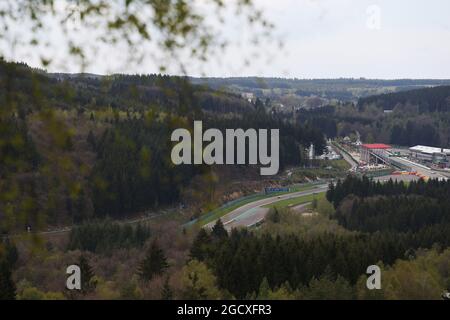 Azione panoramica. Campionato Mondiale FIA Endurance, turno 2, sabato 6 maggio 2017. Spa-Francorchamps, Belgio. Foto Stock