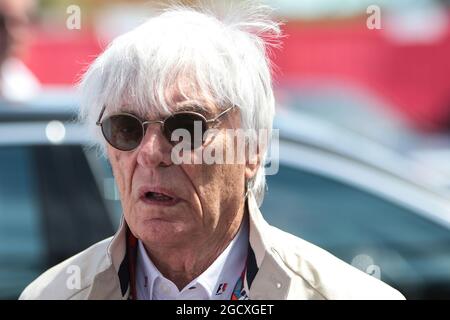 Bernie Ecclestone (GBR). Gran Premio di Spagna, sabato 13 maggio 2017. Barcellona, Spagna. Foto Stock