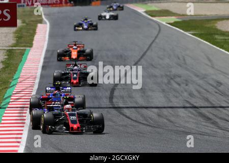 Kevin Magnussen (DEN) Haas VF-17. Gran Premio di Spagna, domenica 14 maggio 2017. Barcellona, Spagna. Foto Stock