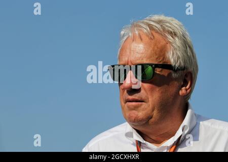 Charlie Whiting (GBR) delegato FIA. Gran Premio di Monaco, sabato 27 maggio 2017. Monte Carlo, Monaco. Foto Stock